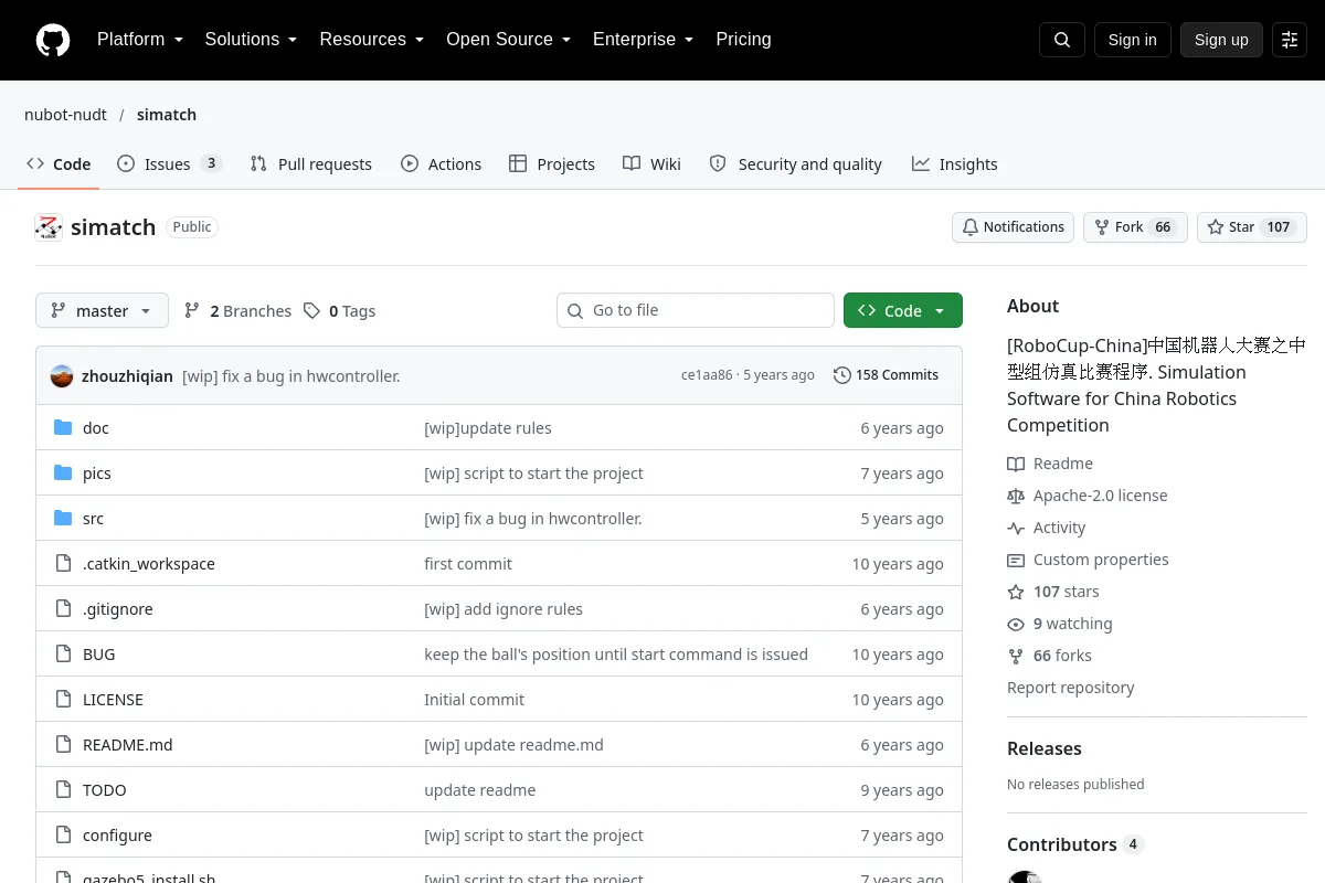 simatch · nubot-nudt resource page screenshot
