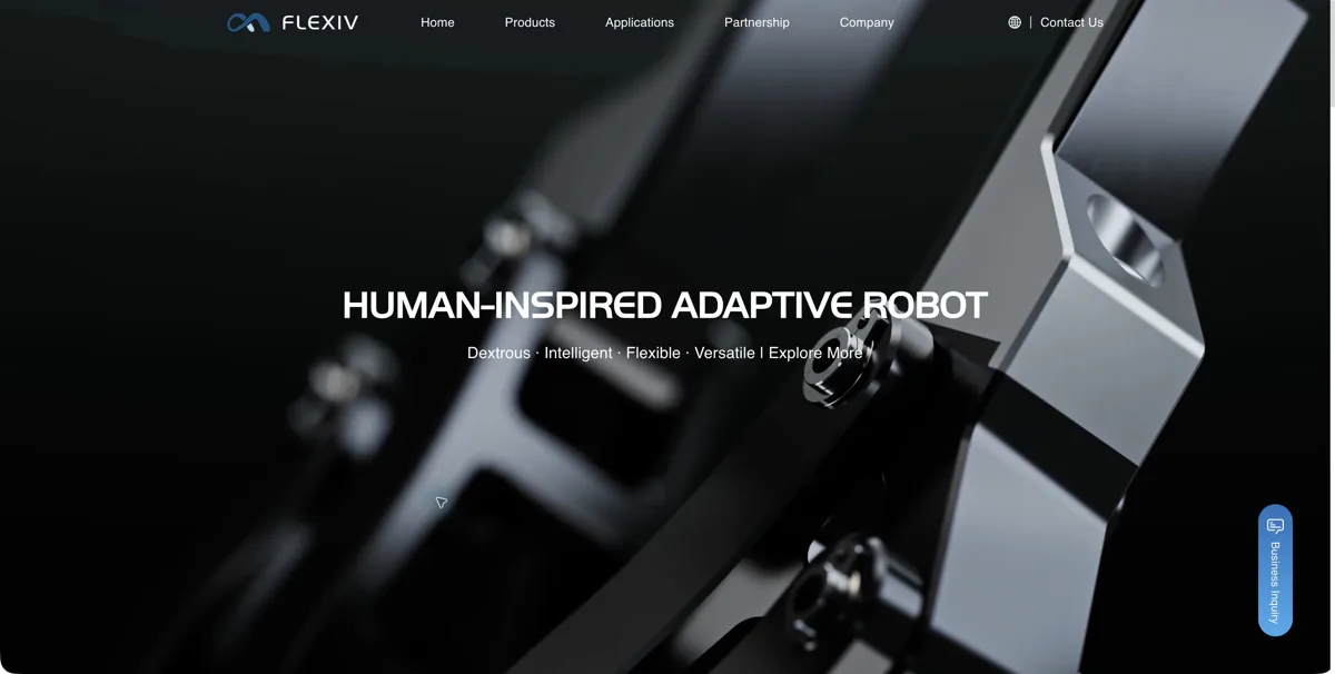 Flexiv Rizon website or repository screenshot