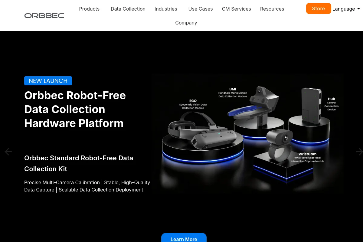 Orbbec website or repository screenshot