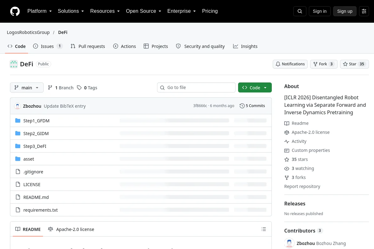 DeFi · LogosRoboticsGroup website or repository screenshot
