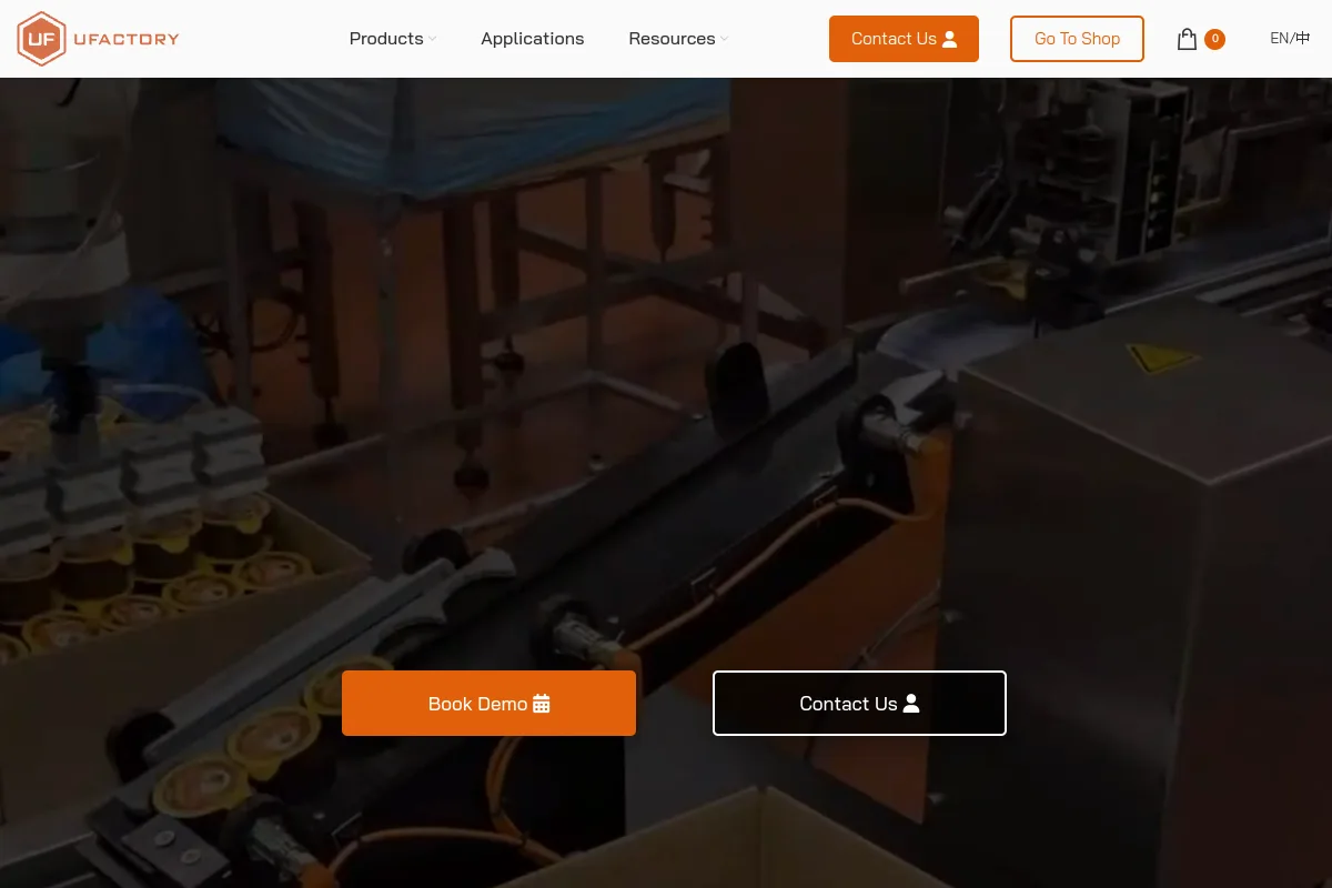 UFACTORY xArm website or repository screenshot
