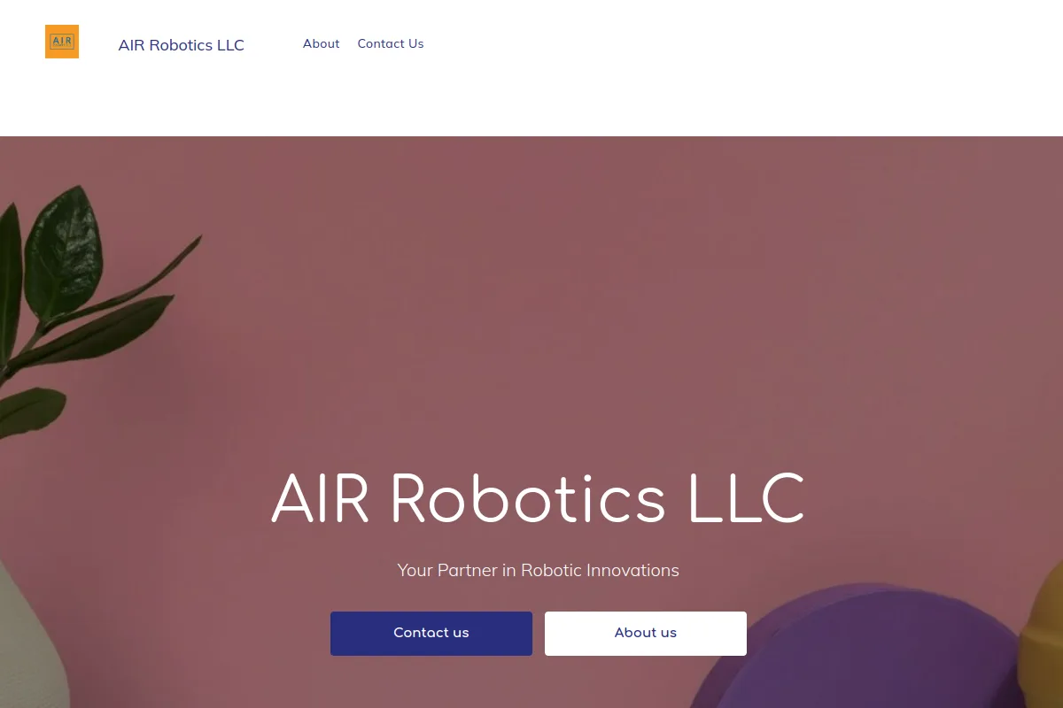 AIR Robotics website or repository screenshot