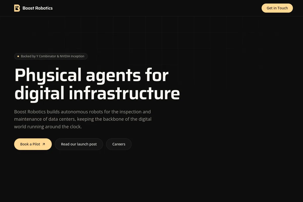 Boost Robotics website or repository screenshot