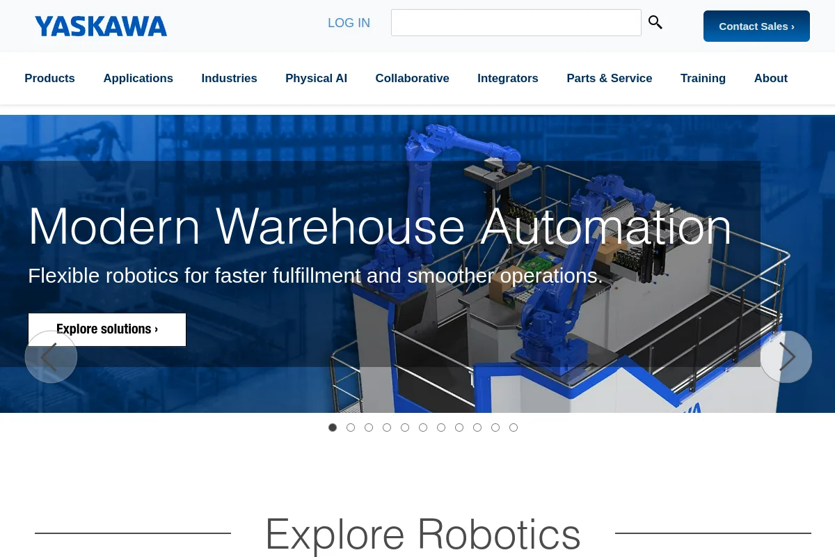 Yaskawa Motoman website or repository screenshot