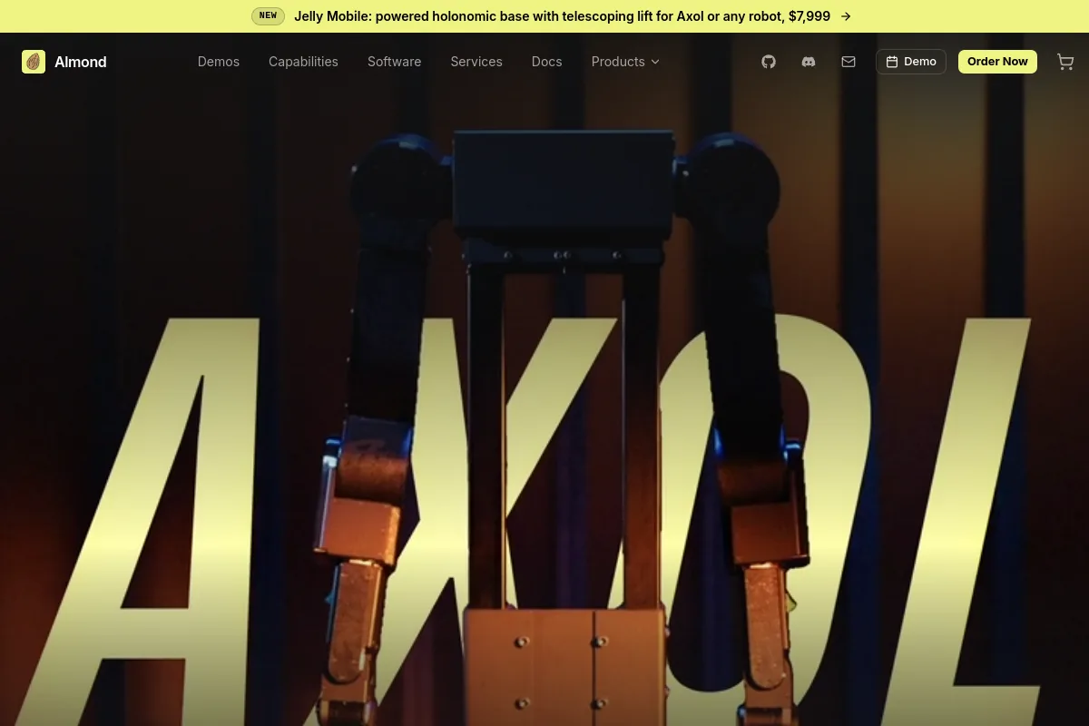 Almond website or repository screenshot