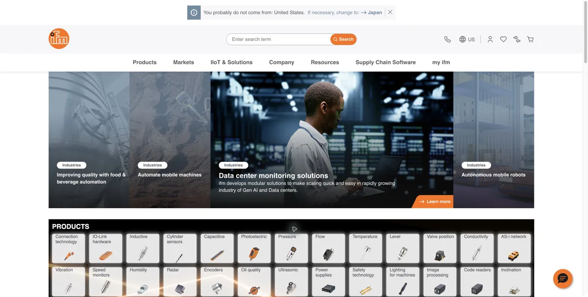 ifm website or repository screenshot