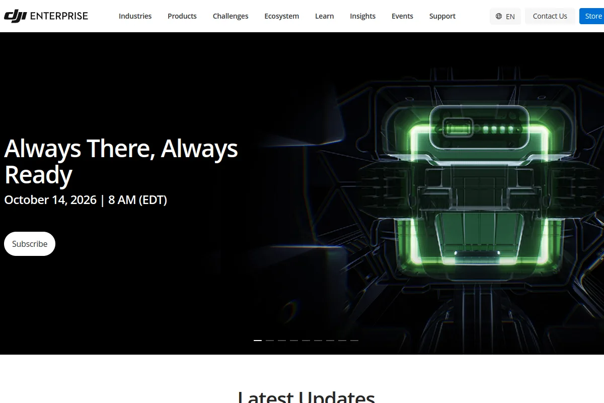 DJI Enterprise website or repository screenshot