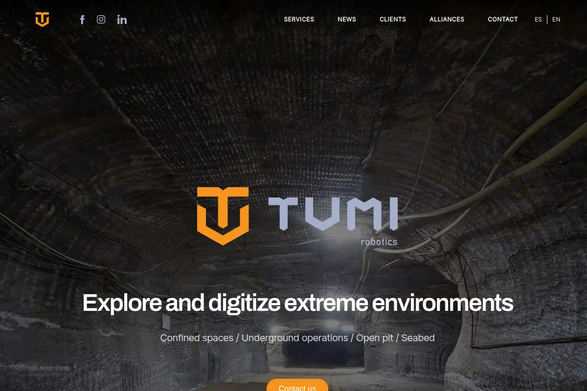 Tumi Robotics website or repository screenshot