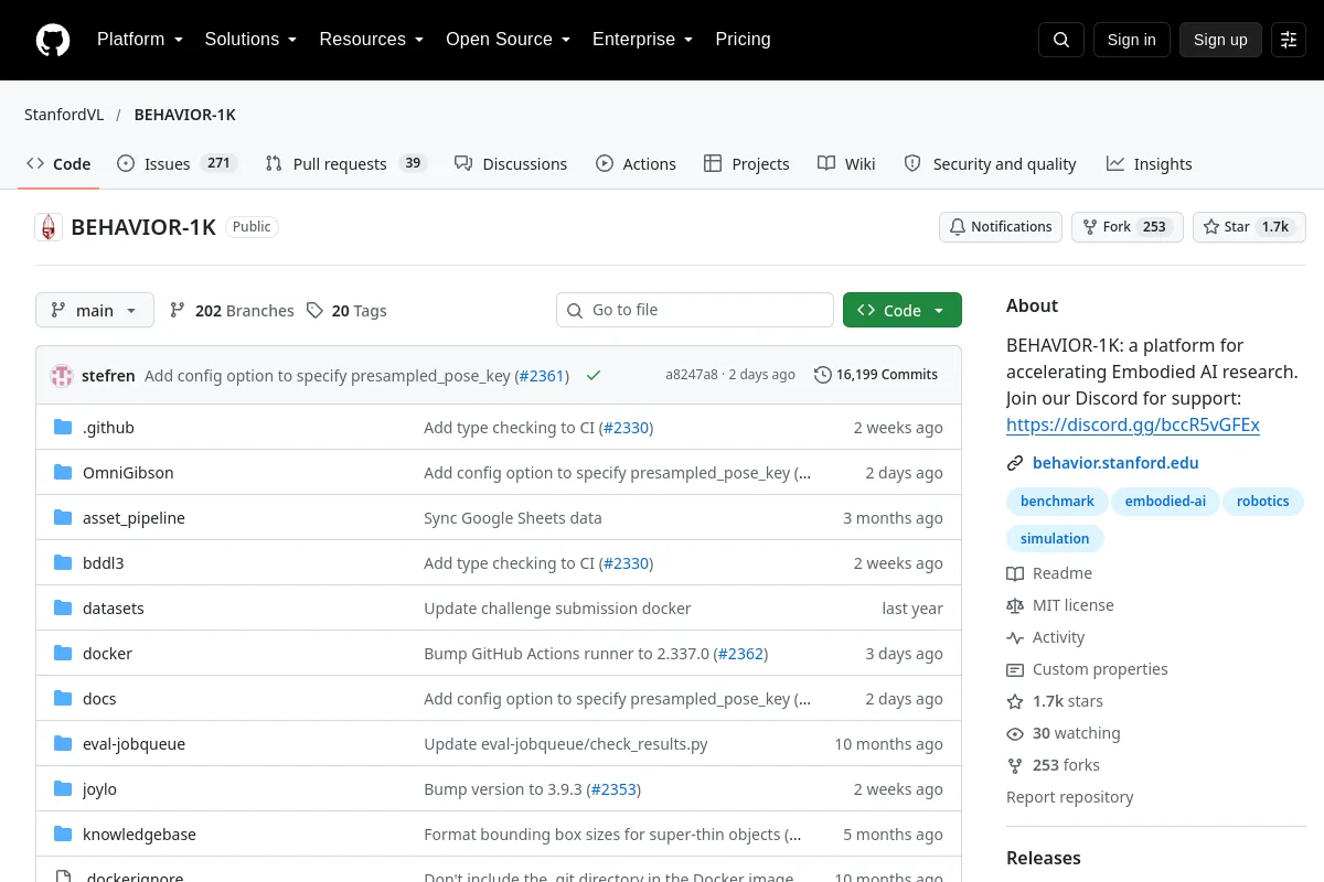 OmniGibson website or repository screenshot