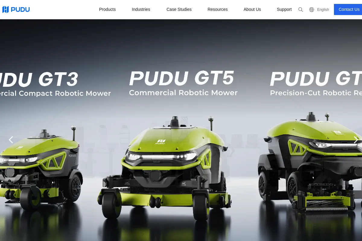PUDU Robotics website or repository screenshot