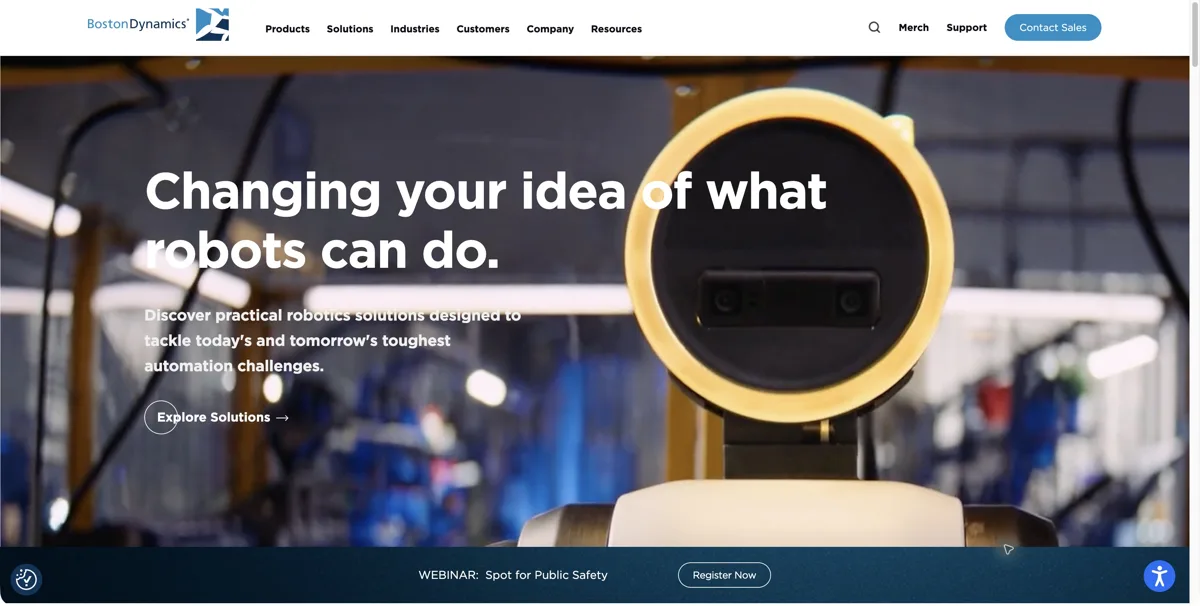 Boston Dynamics website or repository screenshot