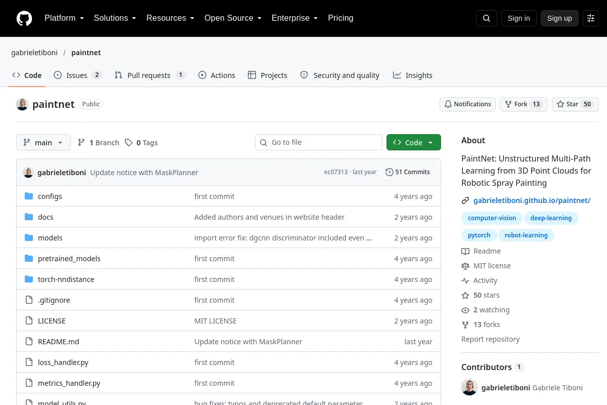 paintnet · gabrieletiboni resource page screenshot