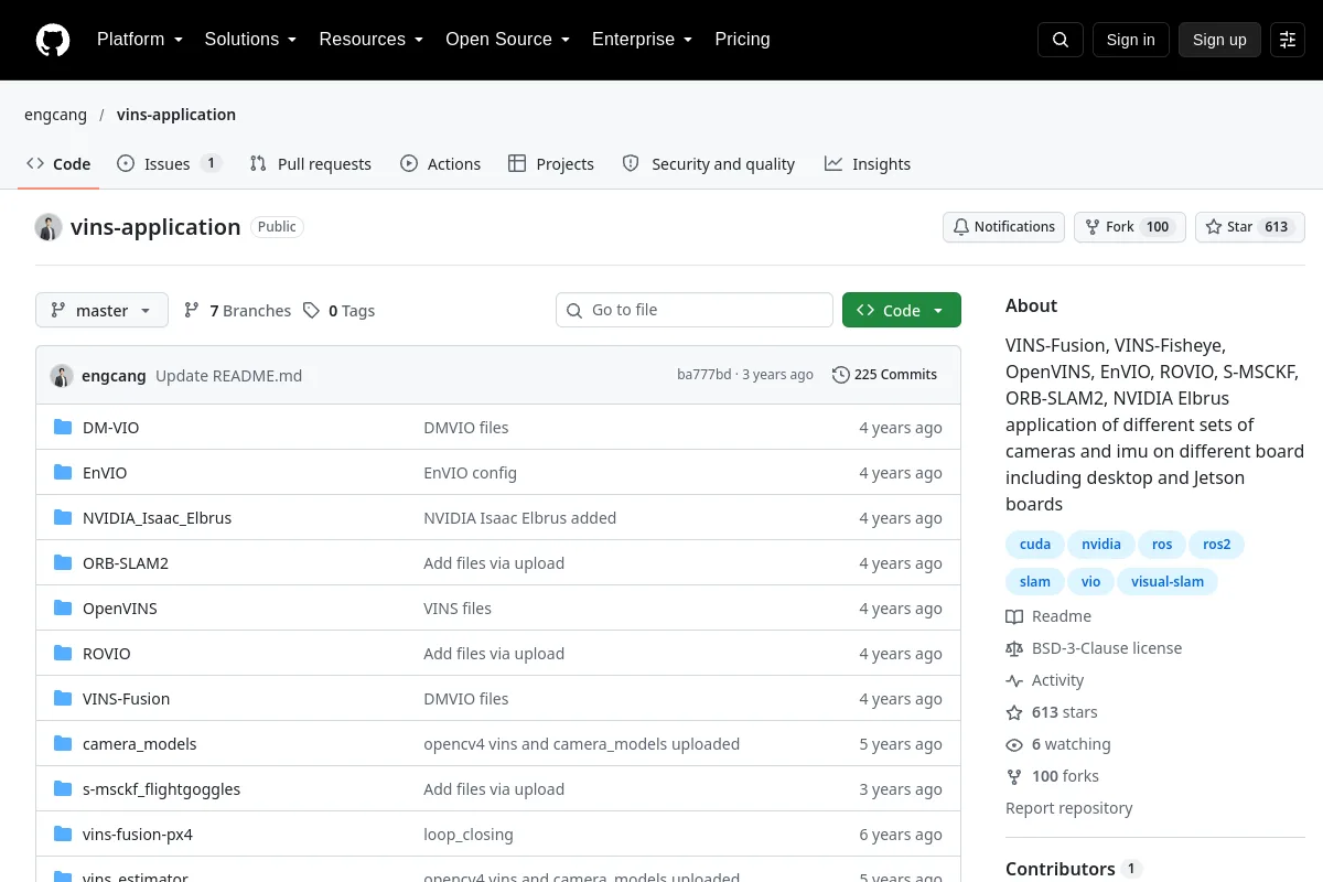 vins-application · engcang resource page screenshot