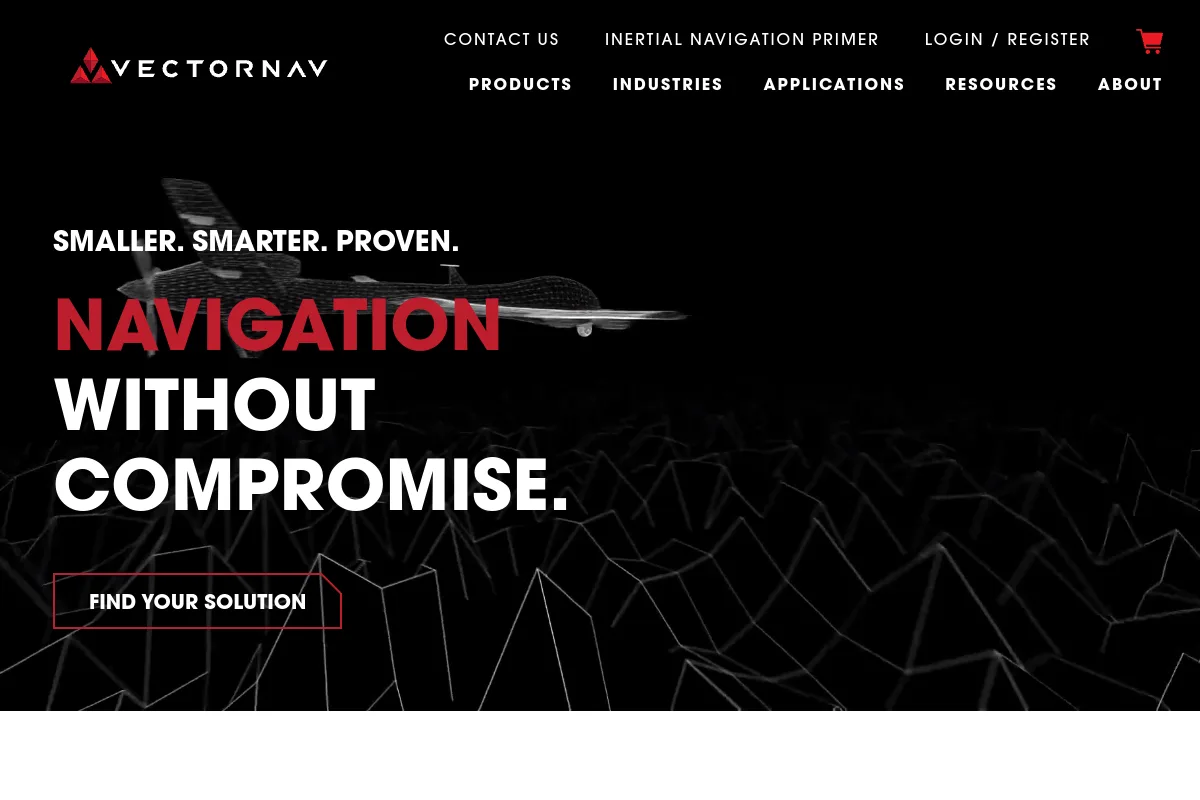 VectorNav website or repository screenshot