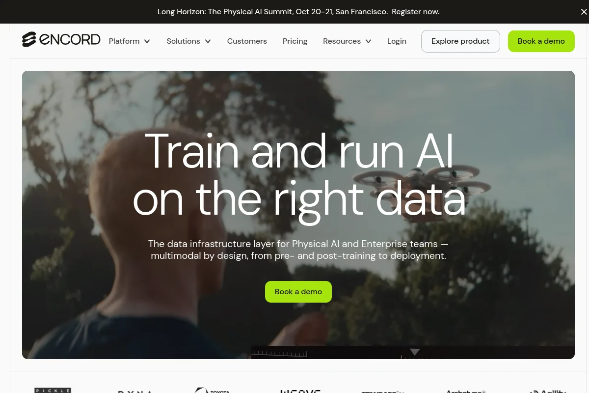 Encord website or repository screenshot