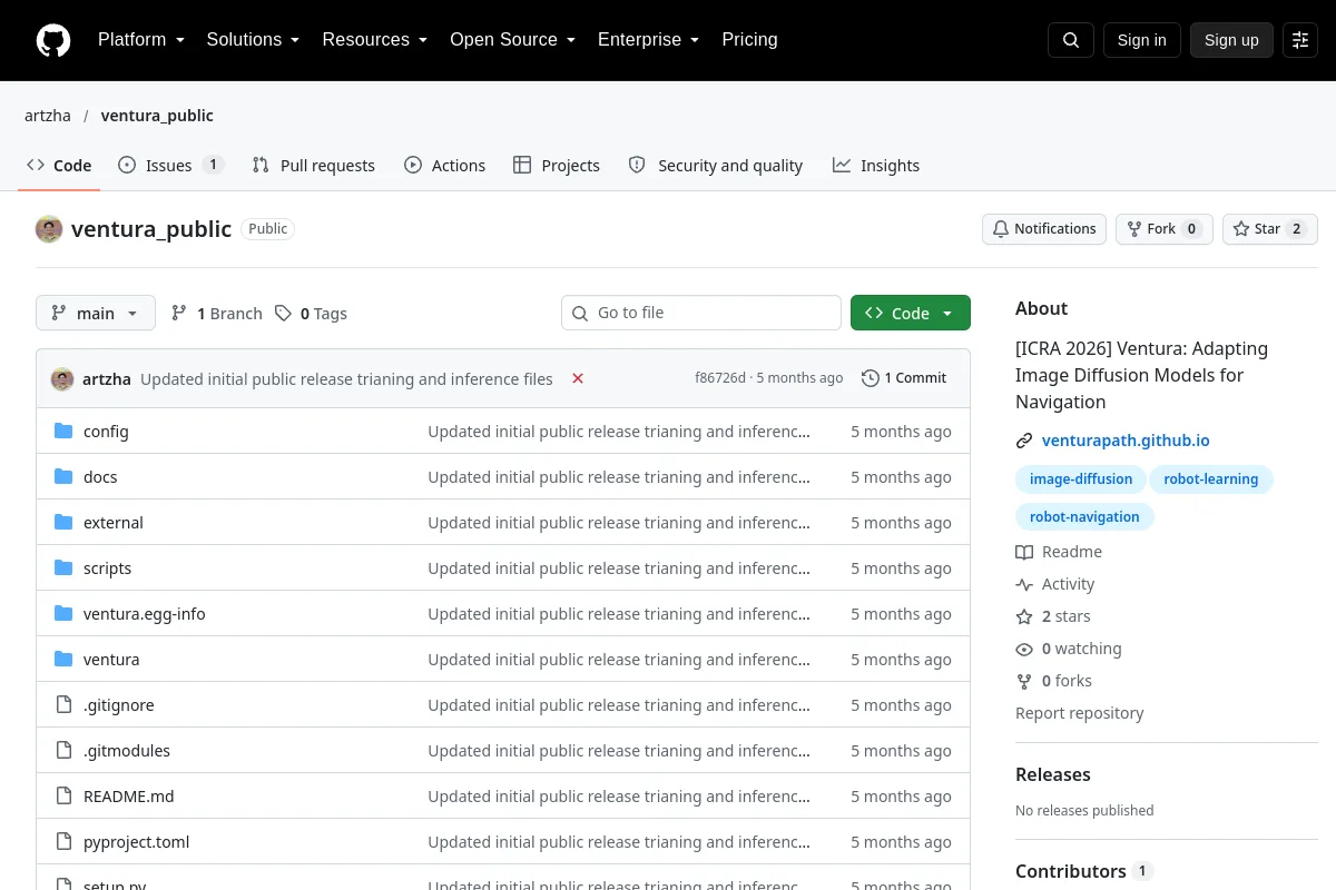 ventura public · artzha resource page screenshot